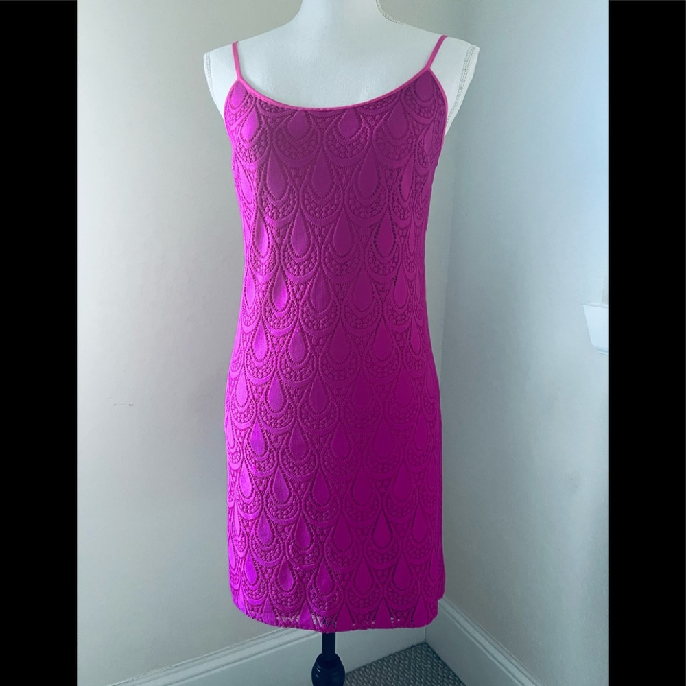 Lilly Pulitzer spaghetti strap lace dress